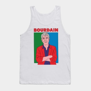 Anthony Bourdain Pop Art Original Design Tank Top